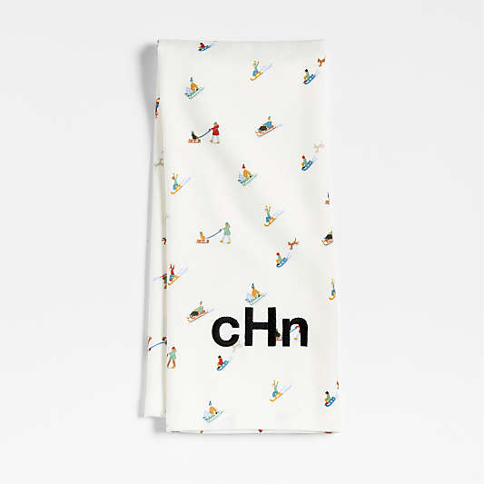 Snow Day Dish Towel