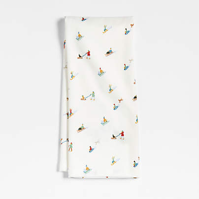 Snow Day Dish Towel