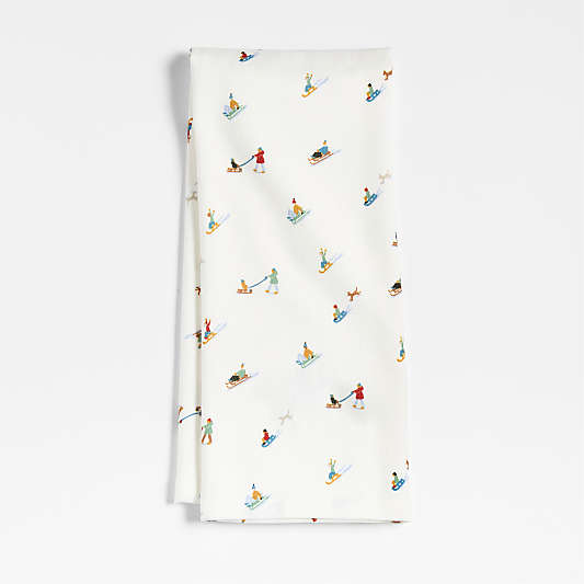 Snow Day Dish Towel