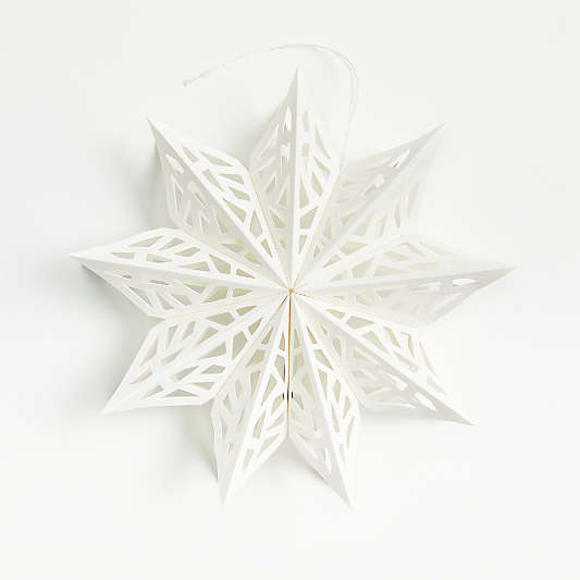 Snow Day Cutout Snowflake Christmas Tree Ornament
