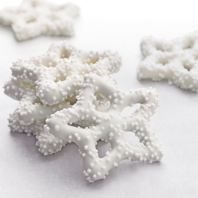 White Snowflake Pretzels in Gift Tin - image 7 of 10