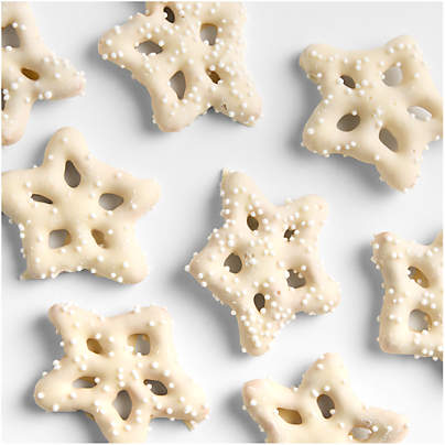 Snowflake Pretzel Single-Serve Tent Box