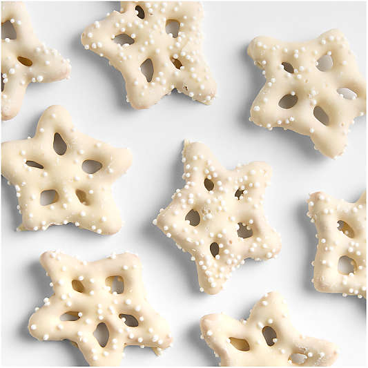 Snowflake Pretzel Single-Serve Tent Box