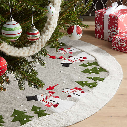 Snowman Tree Skirt