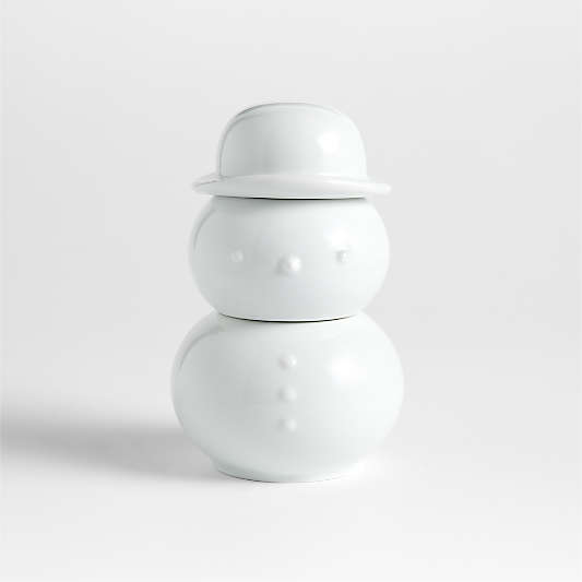 Snowman Stacking Pinch Bowls