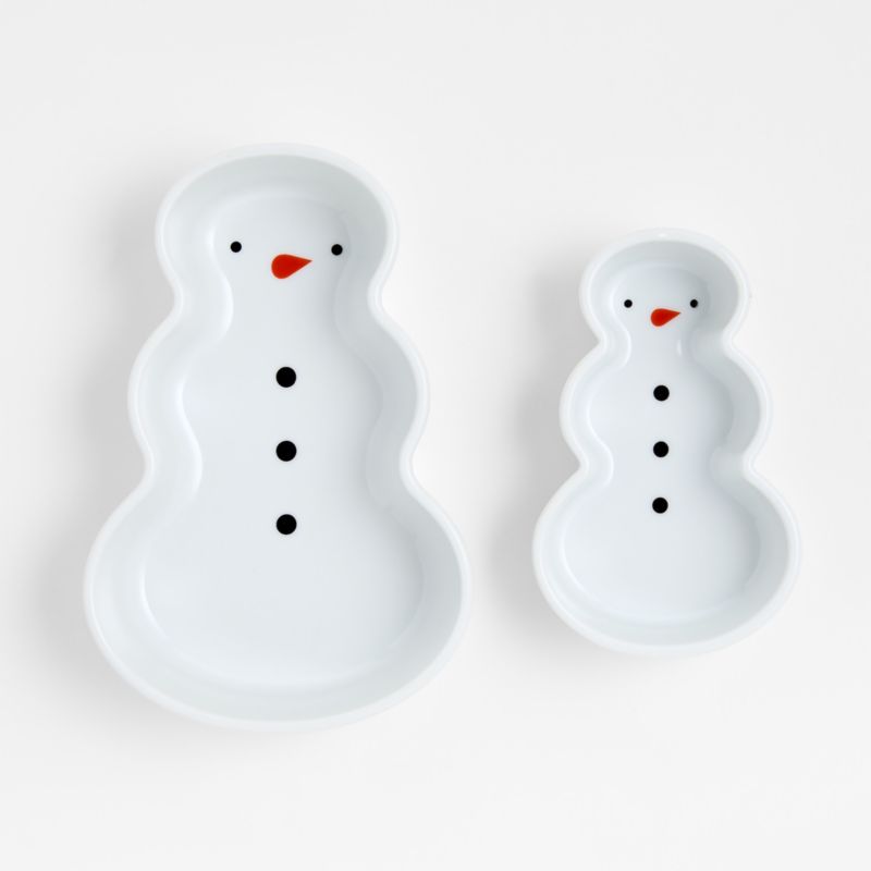 Snowmen Ramekins, Set of 2 - image 0 of 2