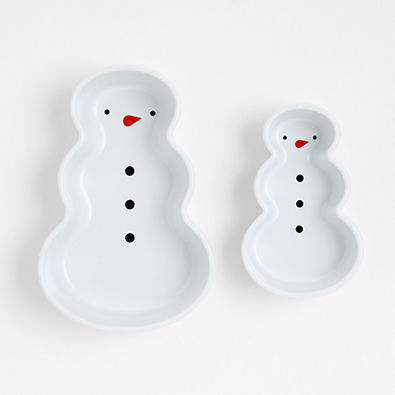 View Snowmen Ramekins, Set of 2 details