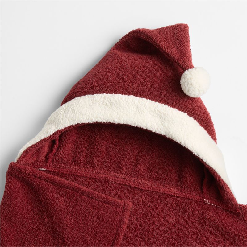 Santa 100% Organic Cotton Hooded Baby Towel - image 8 of 10