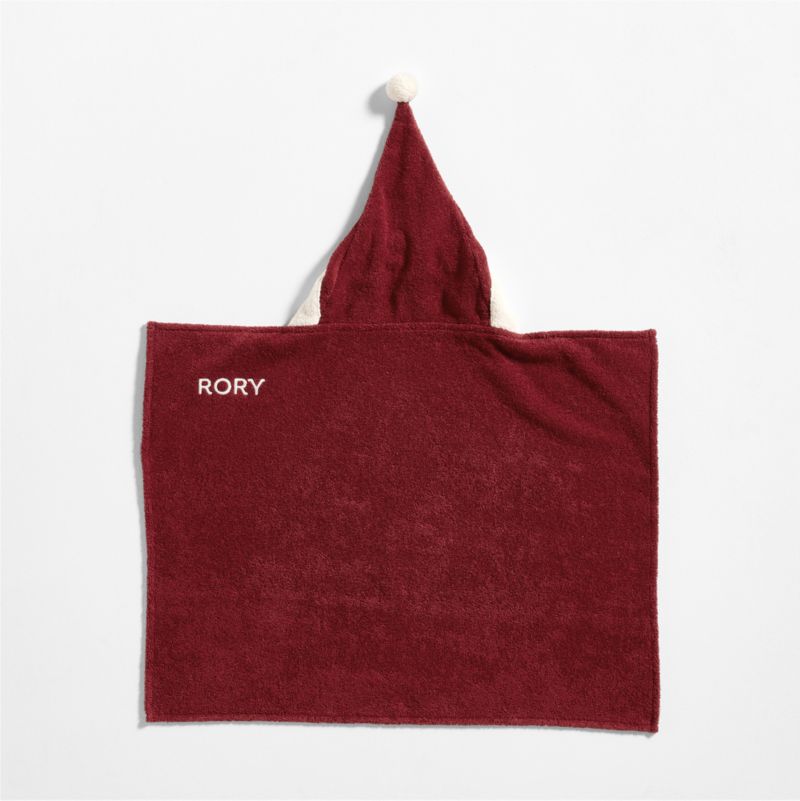 Santa 100% Organic Cotton Hooded Baby Towel - image 6 of 10
