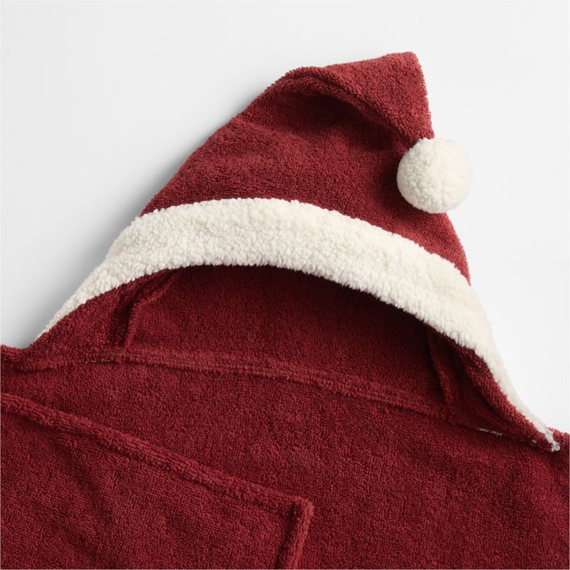 Santa 100% Organic Cotton Hooded Kid Towel - image 4 of 6