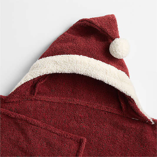 Santa 100% Organic Cotton Hooded Kid Towel