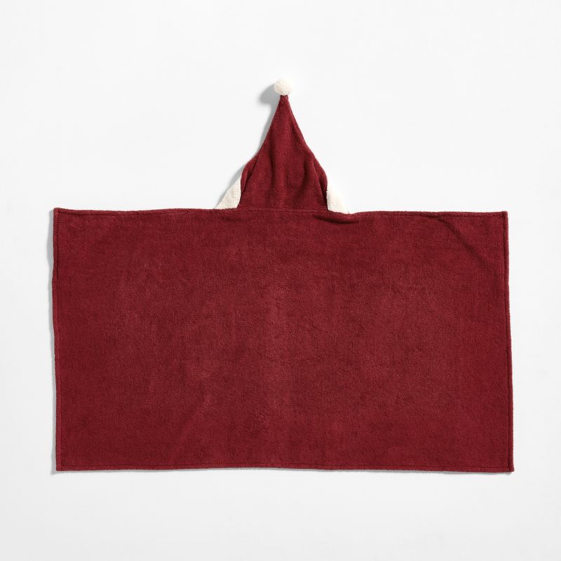 Santa 100% Organic Cotton Hooded Kid Towel - image 3 of 6