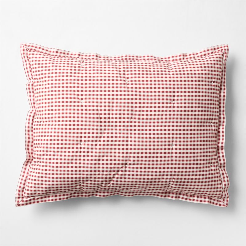 Viewing product image Santa's Snowy Flight Kids Pillow Sham - image 1 of 3