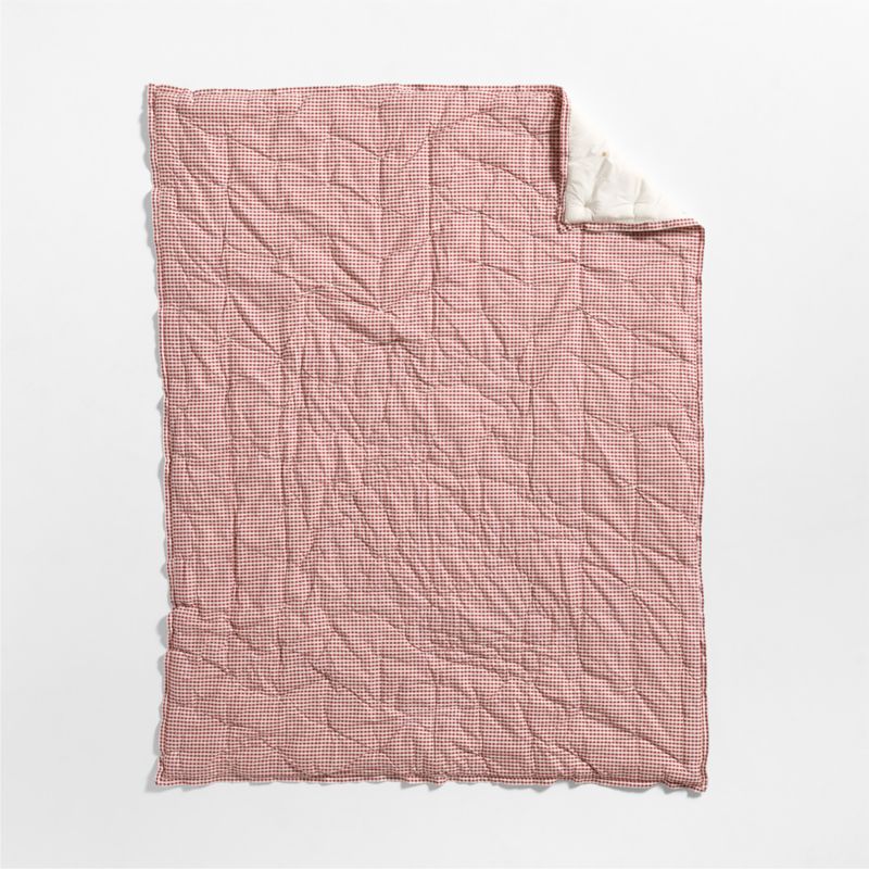 Santa's Snowy Flight Kids Twin Quilt - image 3 of 6
