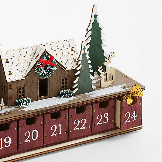 Santa's Village Holiday Advent Calendar
