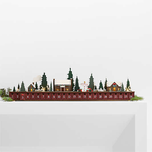 Santa's Village Holiday Advent Calendar