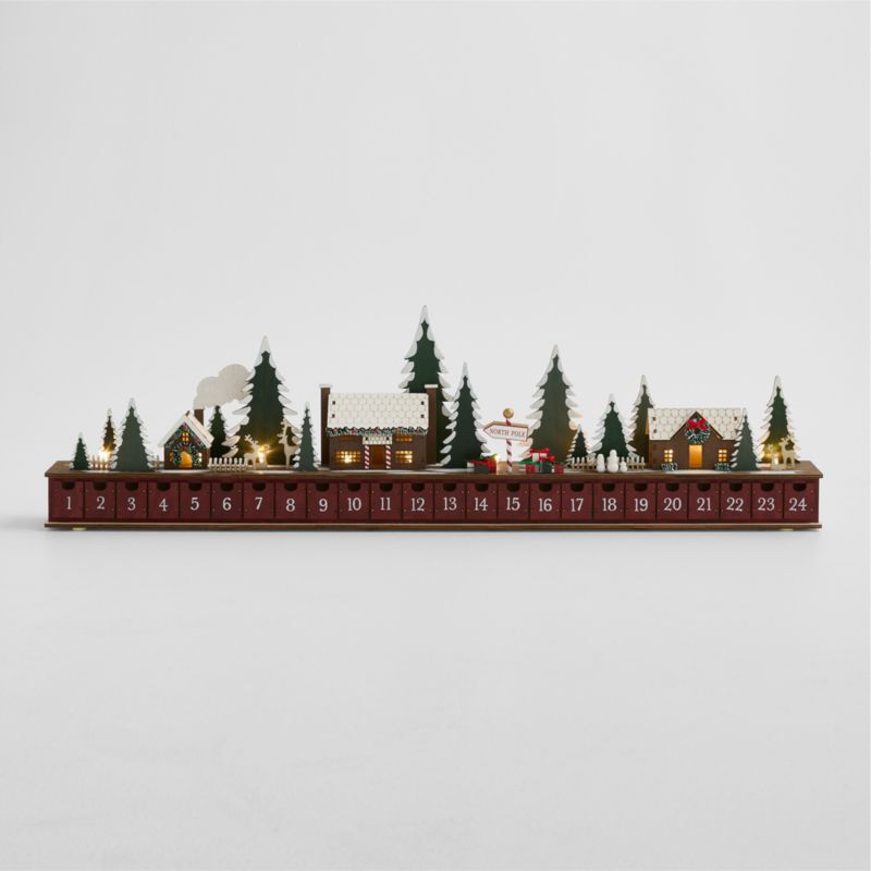 Santa's Village Holiday Advent Calendar - image 1 of 5