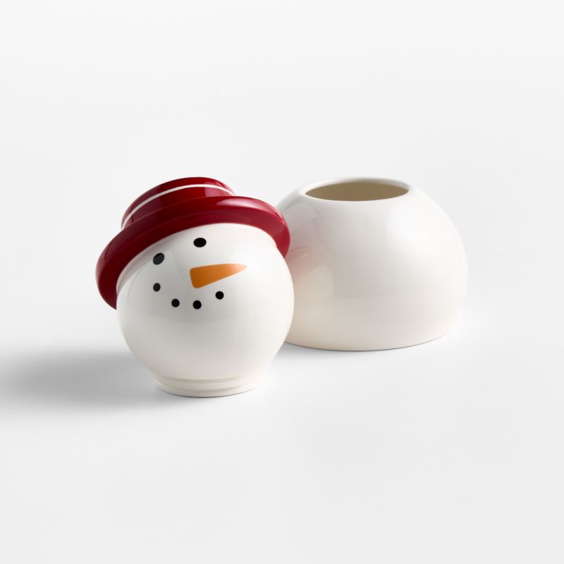 Joan Anderson Snowman Cookie Jar - image 1 of 3