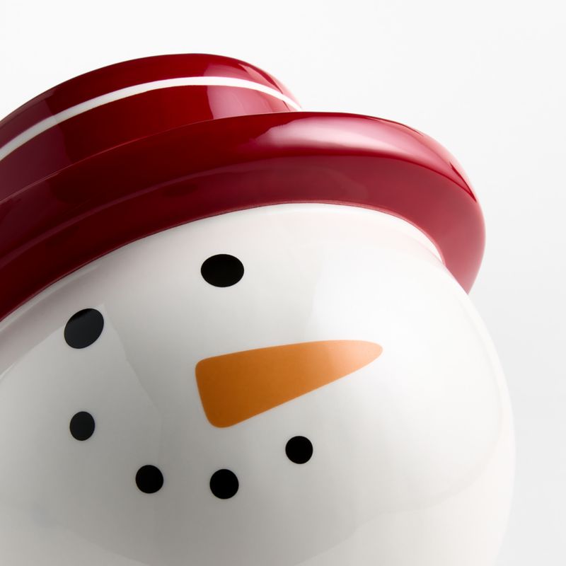 Joan Anderson Snowman Cookie Jar - image 2 of 3