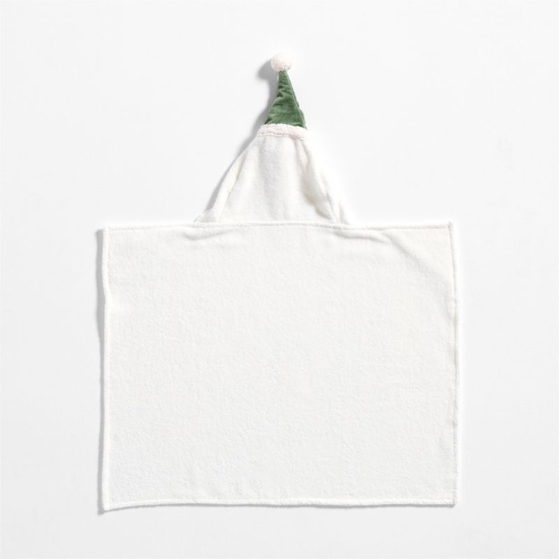 Snowman 100% Organic Cotton Hooded Baby Towel - image 6 of 9