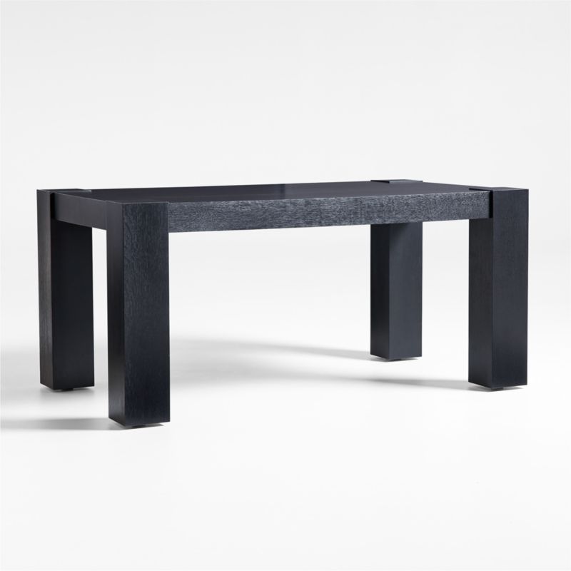 Sobro 65" Black Wood Dining Table - image 0 of 11