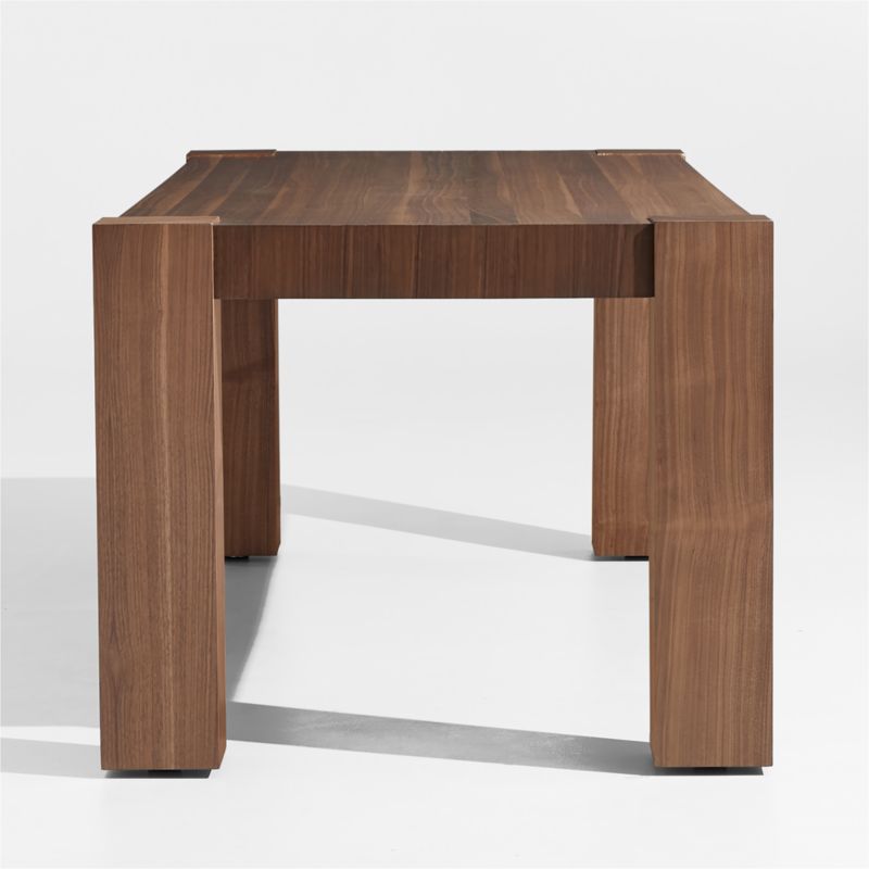 Sobro 86" Walnut Dining Table - image 6 of 10