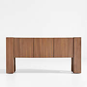 Crate & Barrel Geneva Black Wood Sideboard look-alike from