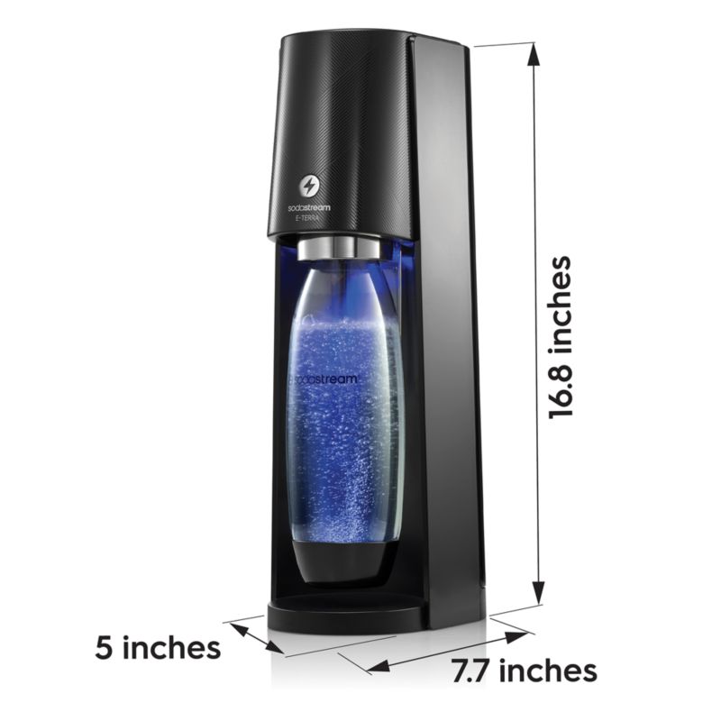 SodaStream E-Terra Black Sparkling Water Maker - image 5 of 6