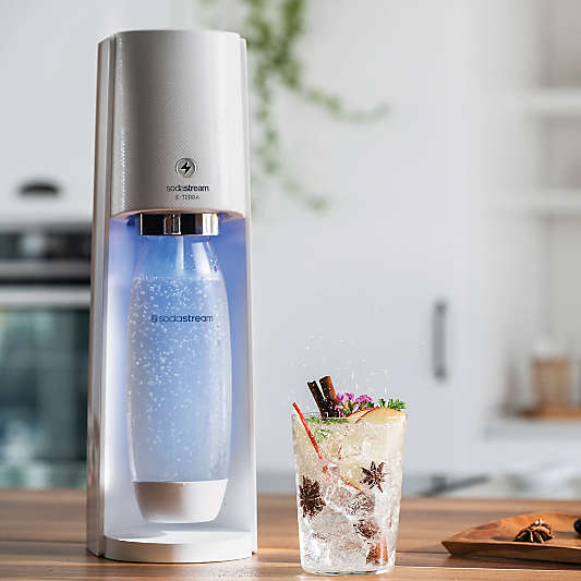 SodaStream E-Terra White Sparkling Water Maker