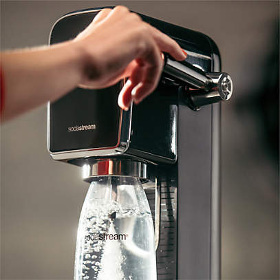 Sodastream Crystal Sparkling Water Maker Silver & Black