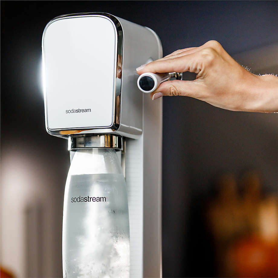 SodaStream ART White Sparkling Water Maker + Reviews | Crate & Barrel