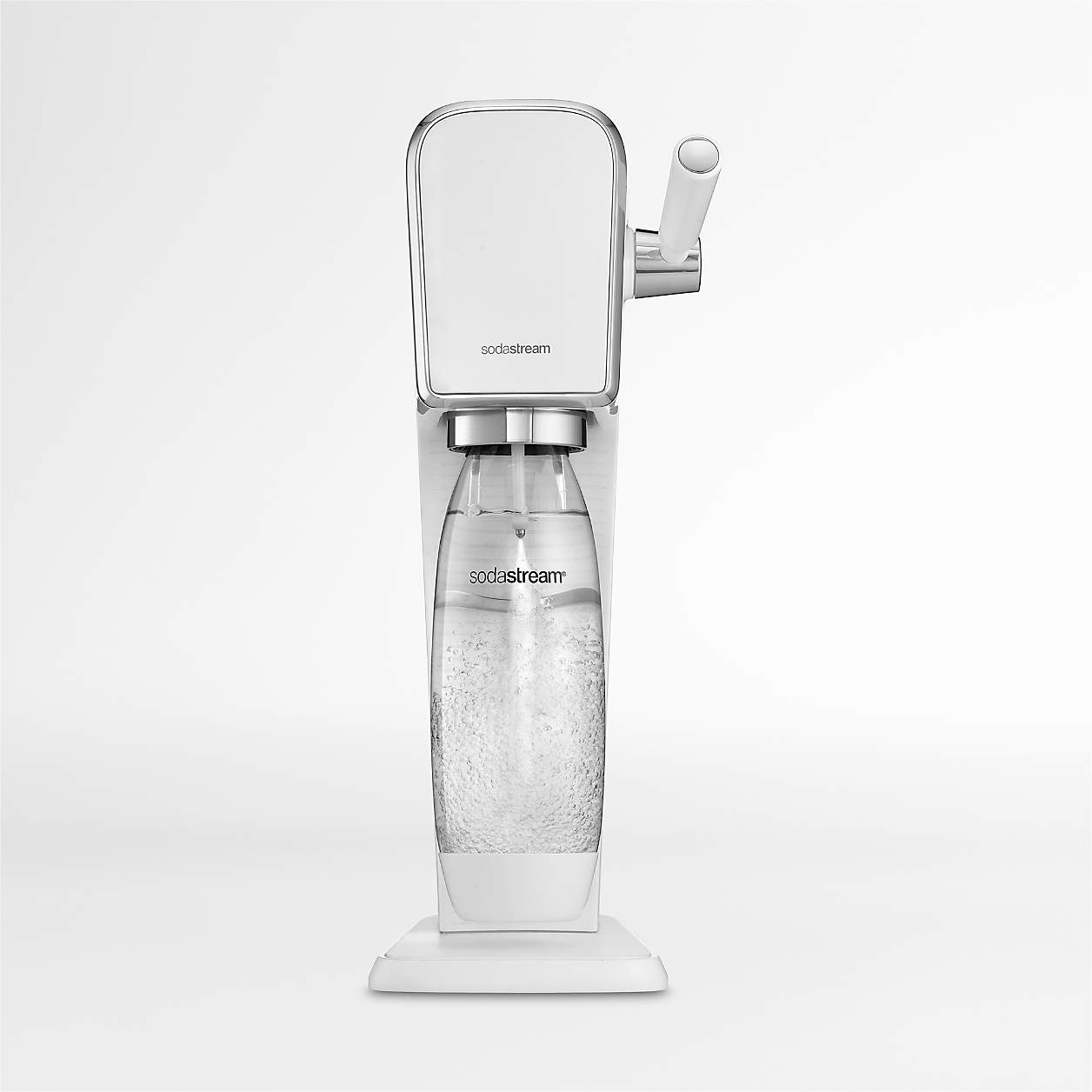 SodaStream ART White Sparkling Water Maker + Reviews Crate & Barrel