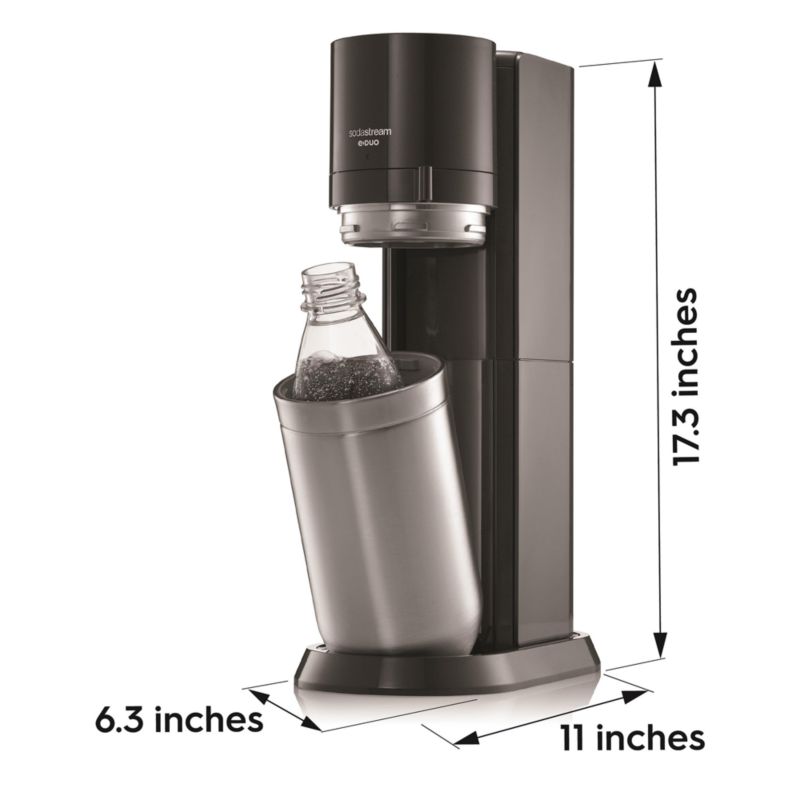 SodaStream E-Duo Sparkling Water Maker Black + Reviews