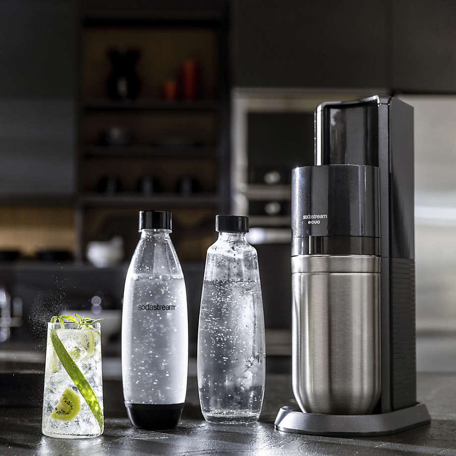 SodaStream E-Duo Sparkling Water Maker Black + Reviews | Crate