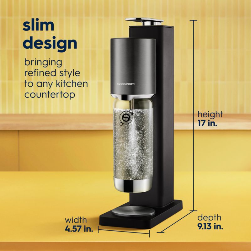 SodaStream Fresh Plus Black Sparkling Water Maker - image 6 of 10