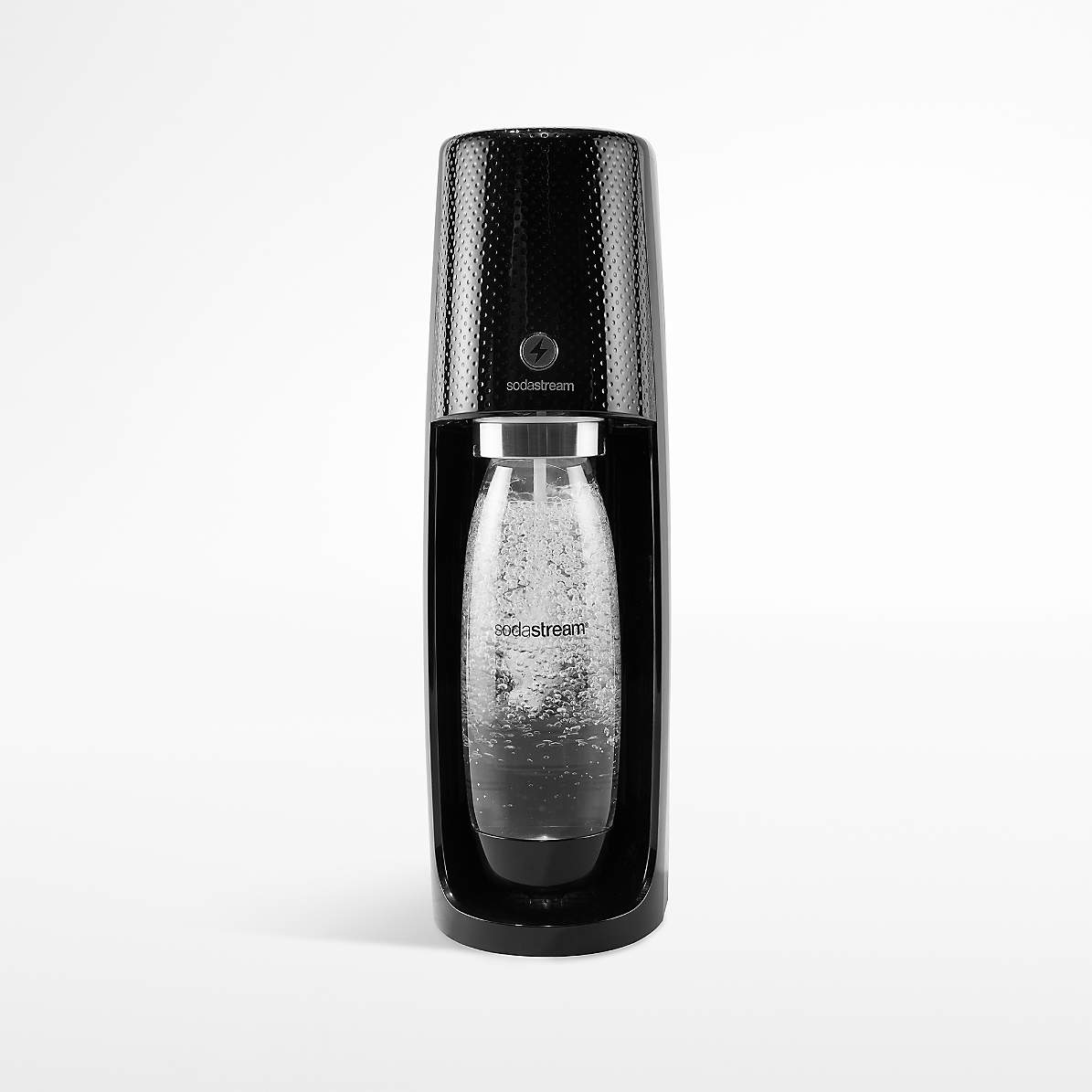 SodaStream Fizzi Sparkling Water Maker Black with CO2 and BPA free Bottle