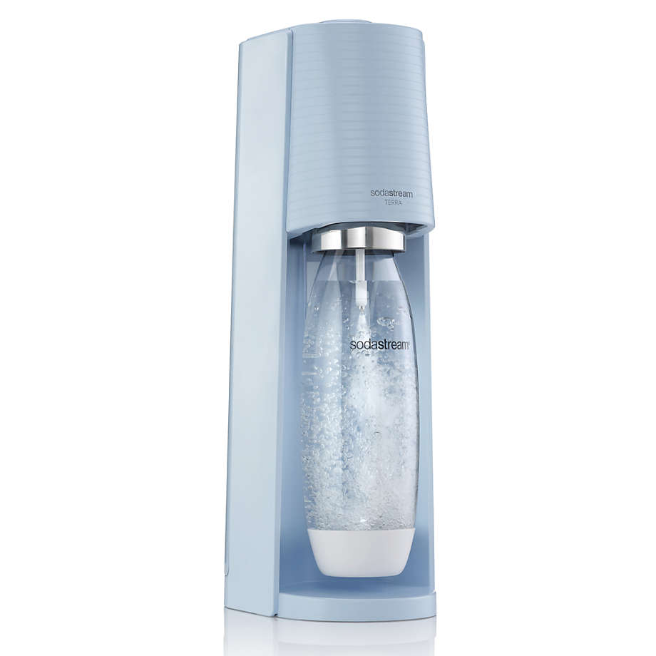 SodaStream Terra Misty Blue Color Sparkling Water Maker Machine