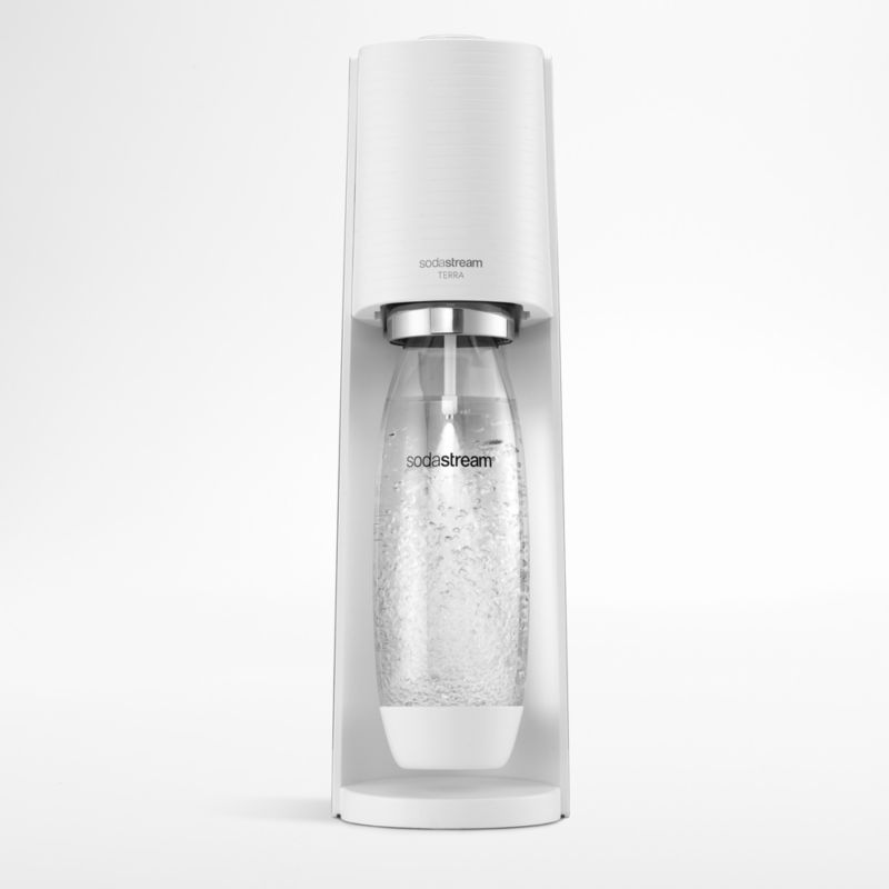 SodaStream Terra Métal, Plastique Blanc