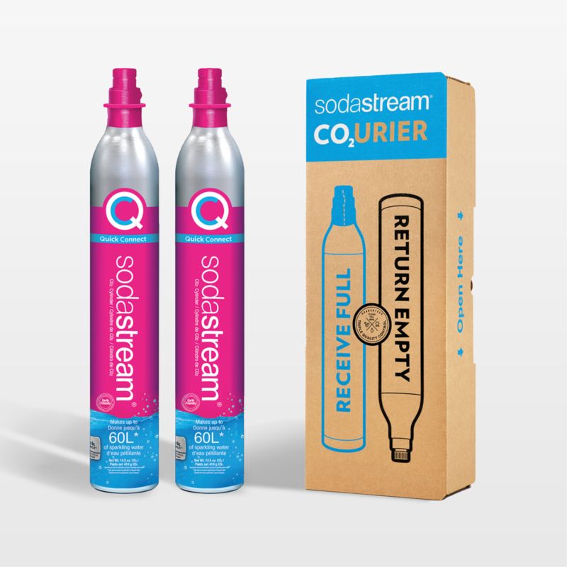 Sodastream 2-Pack Quick Connect CO2 Carbonators - image 0 of 1