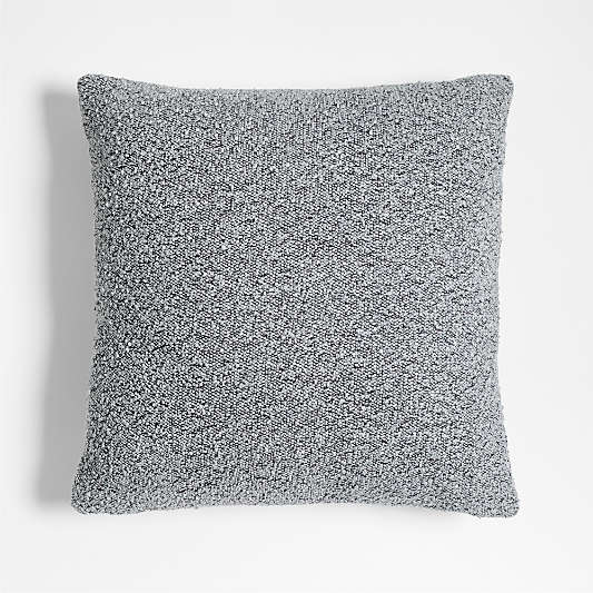 Soft Boucle 20x20 Mist Blue Indoor/Outdoor Throw Pillow