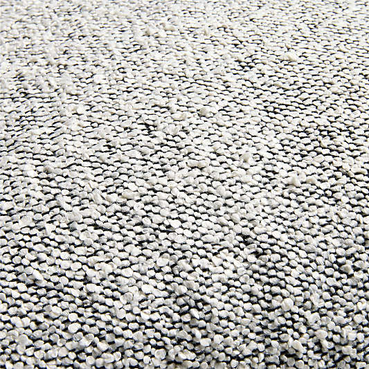 Soft Boucle 20x20 Arctic Ivory Indoor/Outdoor Throw Pillow
