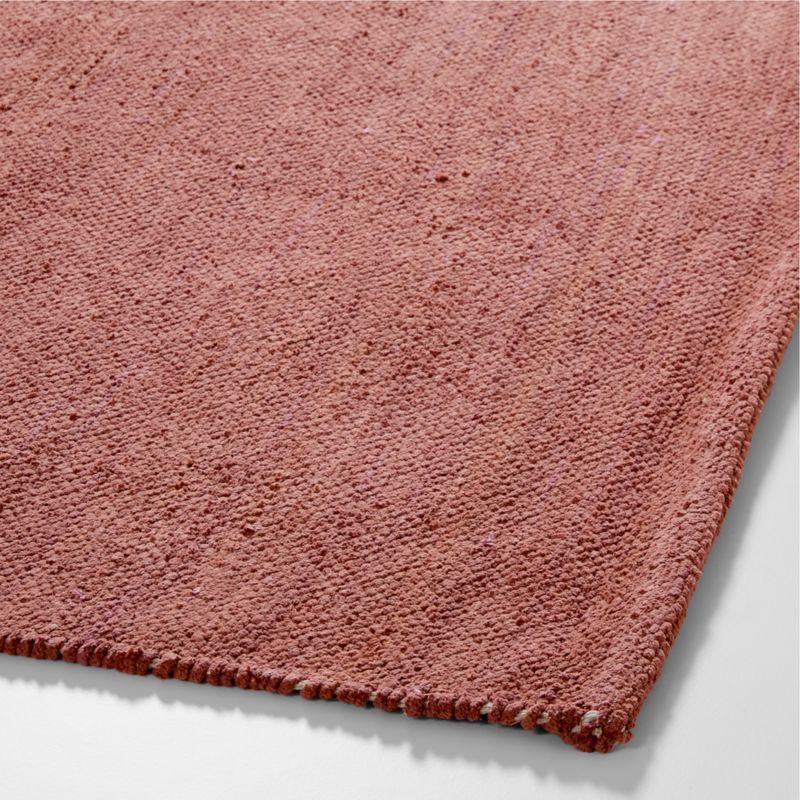 Soft Gradient Pink Chenille Kids Area Rug 5x8 - image 2 of 4