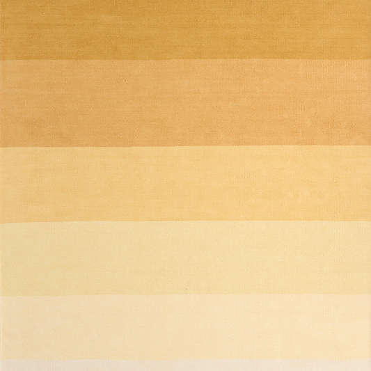 Soft Gradient Yellow Chenille Kids Area Rug 8'x10'