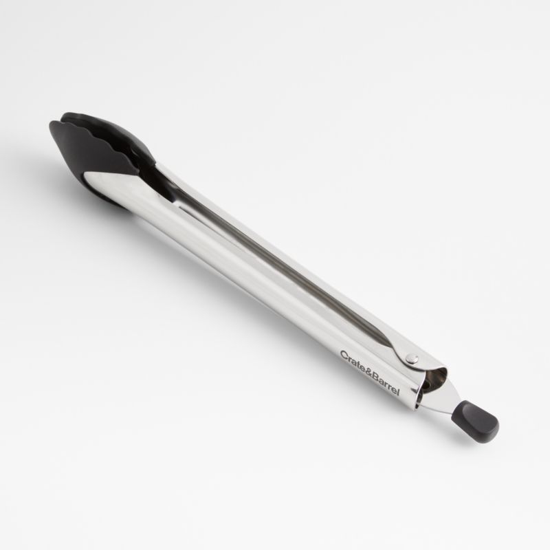 Crate & Barrel Black Nylon Tongs 12 + Reviews