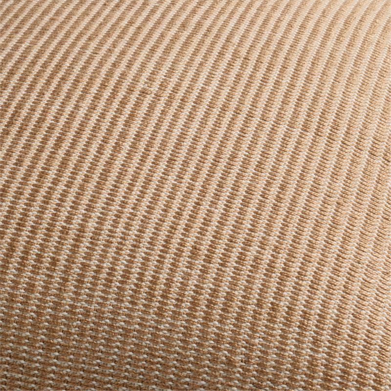 Sierra Tan 20"x20" Soft Textured Indoor/Outdoor Throw Pillow - image 1 of 4