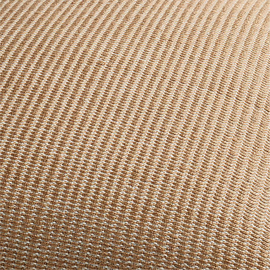 Sierra Tan 20"x20" Soft Textured Indoor/Outdoor Throw Pillow