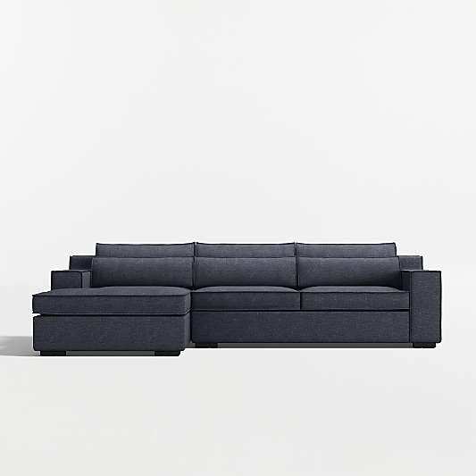 Soho 2-Piece Sectional Sofa with Chaise Lounge