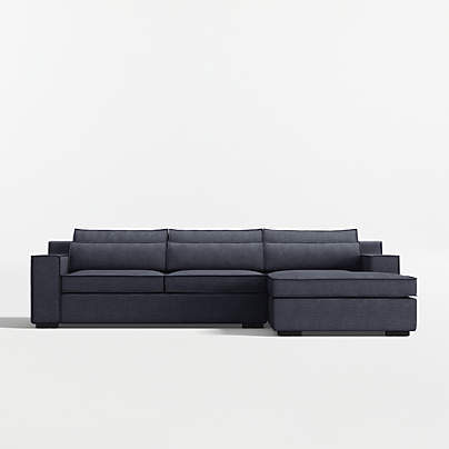 Soho 2-Piece Sectional Sofa with Chaise Lounge