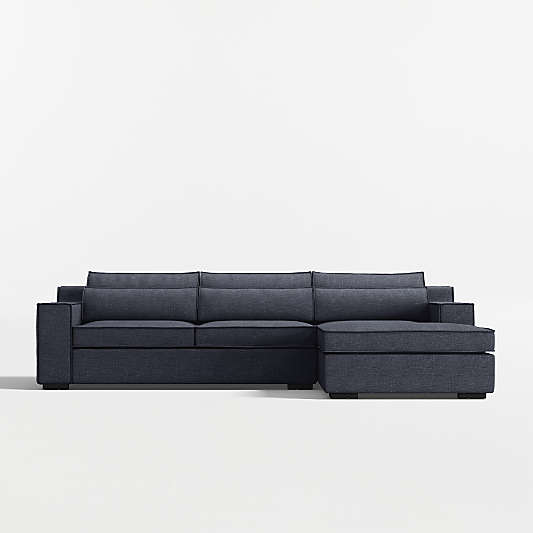 Soho 2-Piece Sectional Sofa with Chaise Lounge