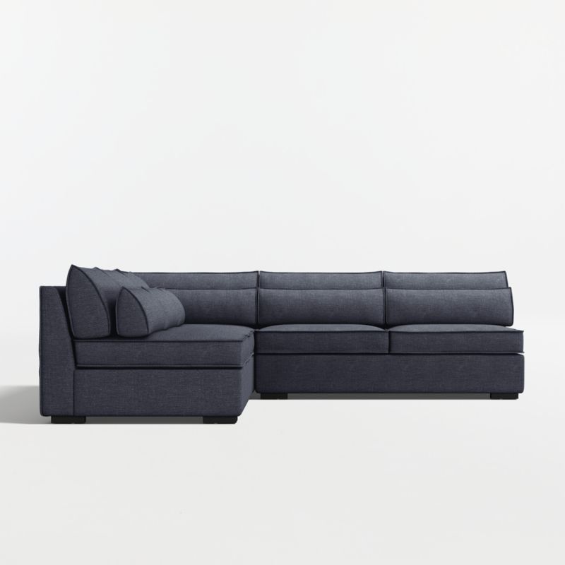 Soho 3-Piece L-Shaped Armless Sectional Sofa - image 4 of 8